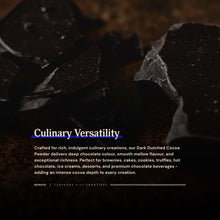 Load image into Gallery viewer, KEYNOTE® Cocoa Powder | Dark + Dutched | 18-20% Fat | 400 g
