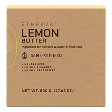 Load image into Gallery viewer, ETHERVA™ Lemon Butter | Semi-Refined | 0.5 kg | 1 kg | 5 kg