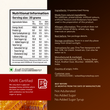 Load image into Gallery viewer, KEYNOTE® Indian Borage Honey | Chichiri | NMR Tested and Certified | Gift Box 320 Grams