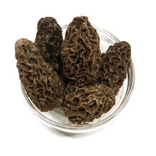 Load image into Gallery viewer, KEYNOTE® Morel Mushrooms Without Tails / Medium / 50 grams
