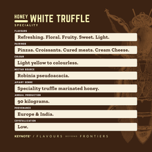 Load image into Gallery viewer, KEYNOTE® Rare Honey Collection / White Truffle / 320 Grams