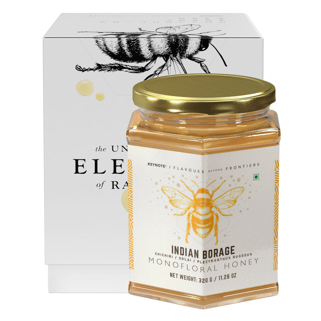 KEYNOTE® Indian Borage Honey | Chichiri | NMR Tested and Certified | 320 Grams