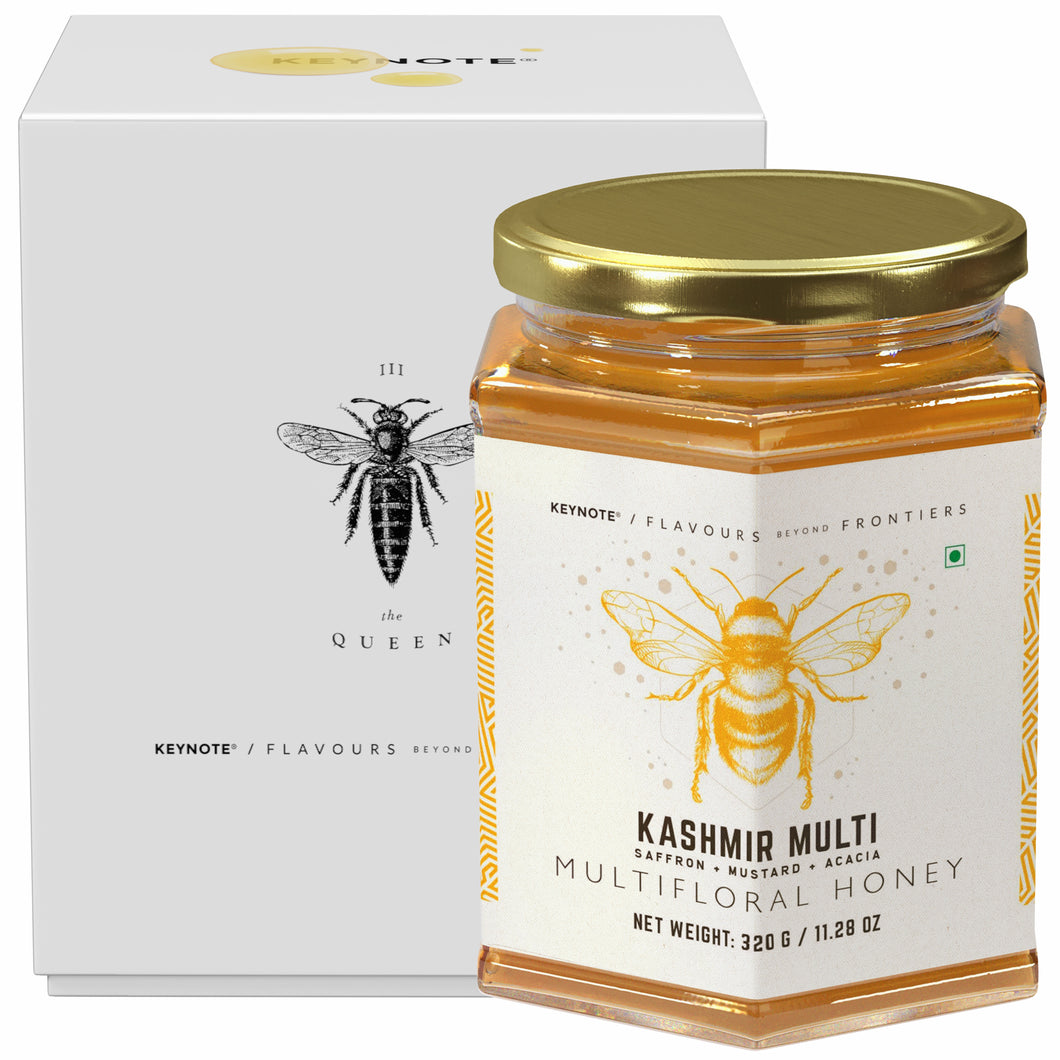 KEYNOTE® Kashmir Multi Honey | Gift Box 320 Grams