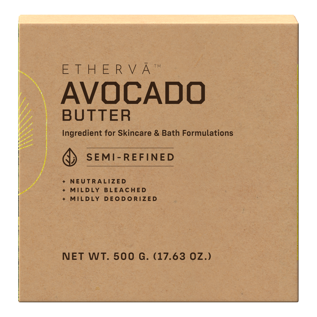 ETHERVA™ Avocado Butter | Semi-Refined | 0.5 kg | 1 kg | 5 kg