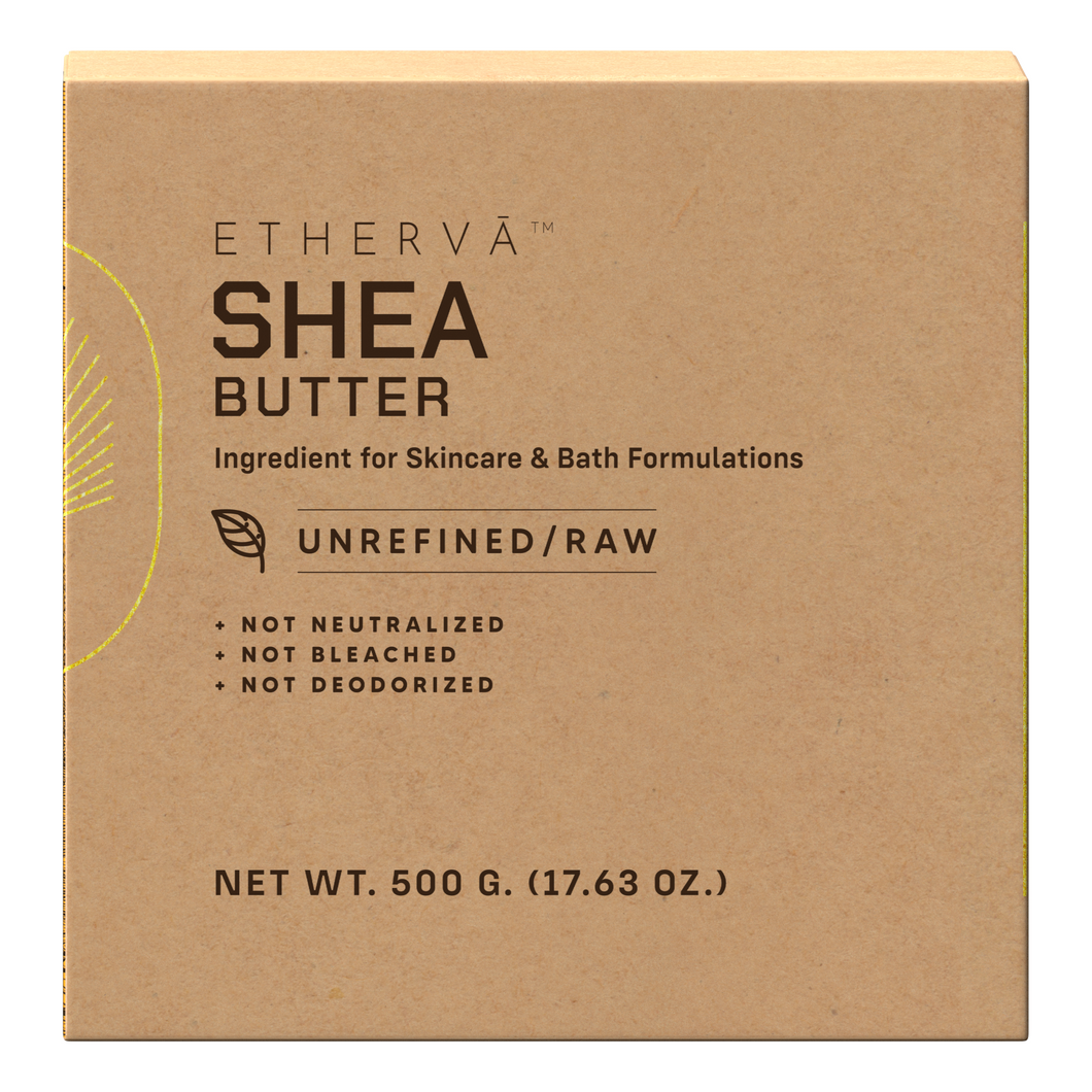 ETHERVA™ Shea Butter | Unrefined and Raw | 0.5 kg | 1 kg | 5 kg