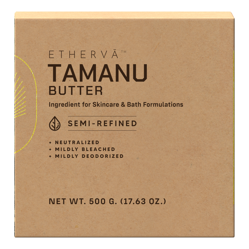 ETHERVA™ Tamanu Butter | Semi-Refined | 0.5 kg | 1 kg | 5 kg