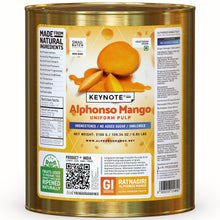 Load image into Gallery viewer, KEYNOTE® Alphonso Mango Pulp | Unsweetened | 3100 grams
