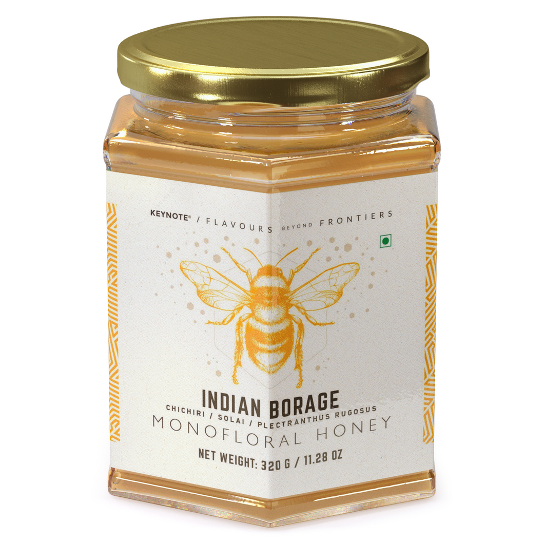 KEYNOTE® Indian Borage Honey | Chichiri | NMR Tested and Certified | 320 Grams